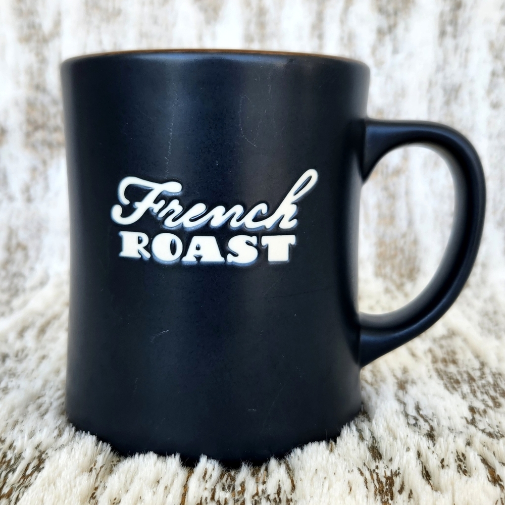 Starbucks "Origin Series" French Roast 2011 Slate Grey Matte Coffee Mug 16oz